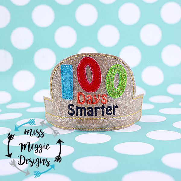 100-days-smarter-headband-slide-on-foe-embroidery-design-miss-meggie