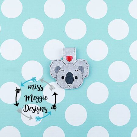Koala Zoo snaptab ITH Embroidery design file