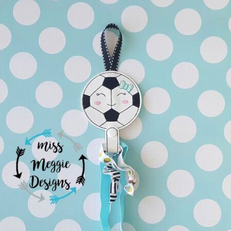 Soccer ball Foe Holder ITH Embroidery design file