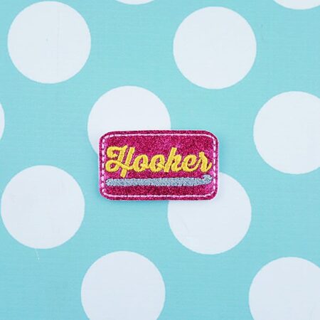 Crochet Hooker feltie ITH Embroidery design file