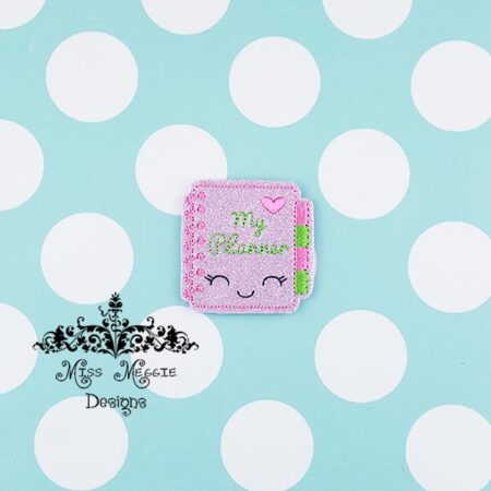My Planner Kawaii planner feltie ITH Embroidery design