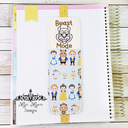 Beast Mode Pen Holder ITH Embroidery design file