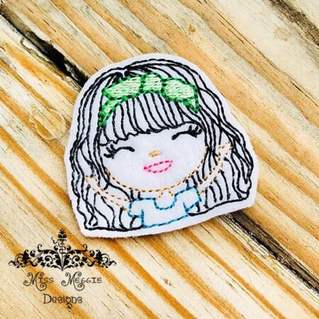 Christina Fri-Yay! Celebrate feltie ITH Embroidery design file