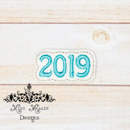 2019 feltie ITH Embroidery design file