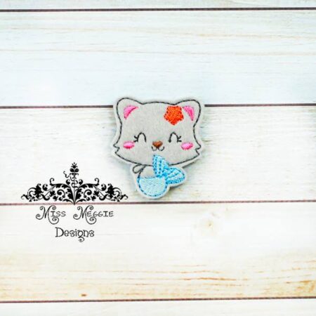 CatFish  Cat kitty 1 feltie design ITH embroidery design file