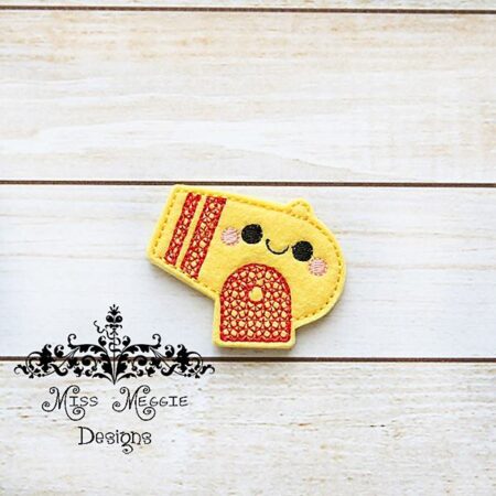 Circus Canon feltie ITH Embroidery design file