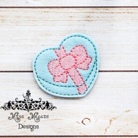 Chocolate Box Valentine  feltie ITH Embroidery design file