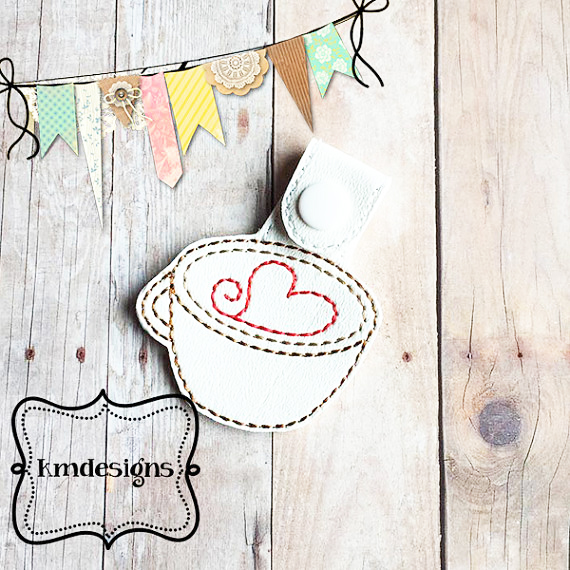 Coffee Lover Embroidery Design