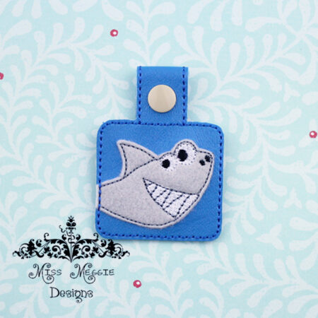 Shark Snaptab ITH Embroidery design file Under the sea Jaws