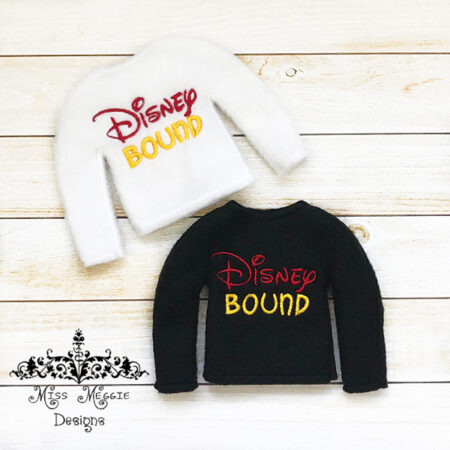 Disney Bound  Doll/elf shirt ITH Embroidery design file