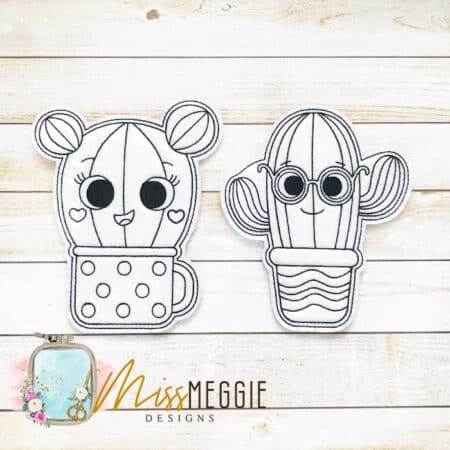 Coloring dolls (flat vinyl) | Miss Meggie Designs