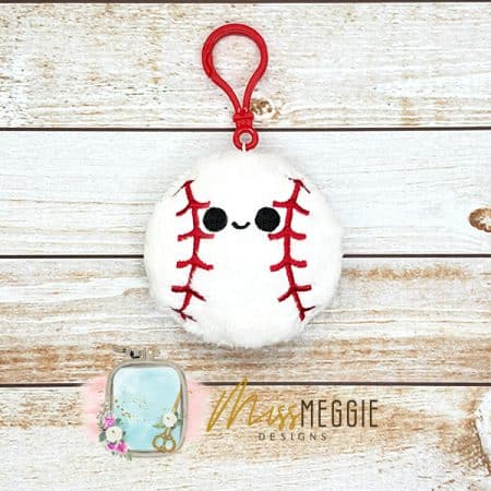 stuffie keychain kawaii football ith embroidery digital design file (copy)