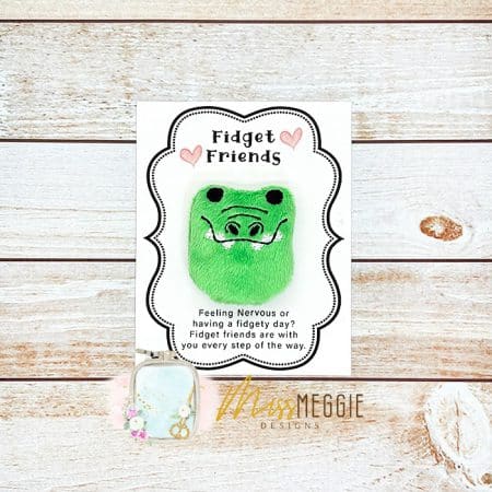 fidget friend, worry pet, pocket, owl ith embroidery digital design file (copy)