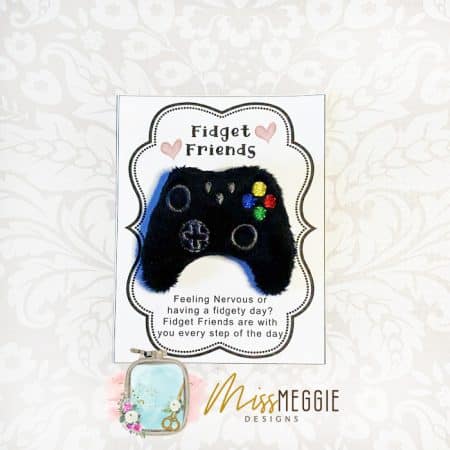 fidget friend, worry pet, pocket, corn cob ith embroidery digital design file (copy)
