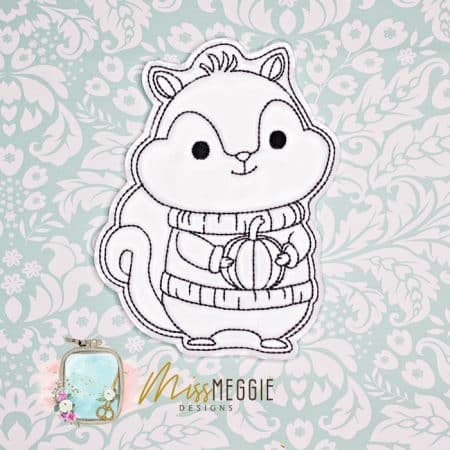 flat coloring dolls honey loving mr. bear ith digital embroidery designs (copy)