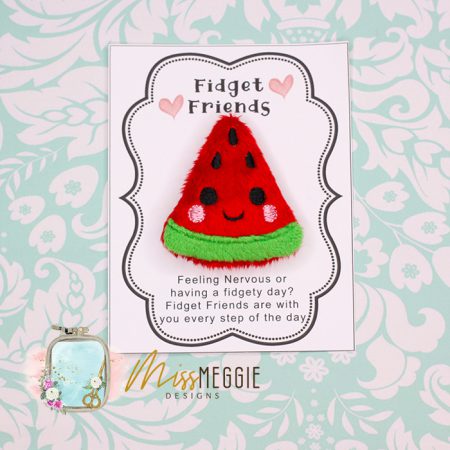 fidget friend, worry pet, pocket, positive farm chicken / hen ith embroidery digital design file (copy)