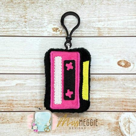 stuffie keychain don't worry pray ith embroidery digital design file (copy)