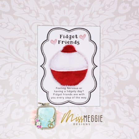 fidget friend, worry pet, pocket, positive gingerbread man head ith embroidery digital design file (copy)