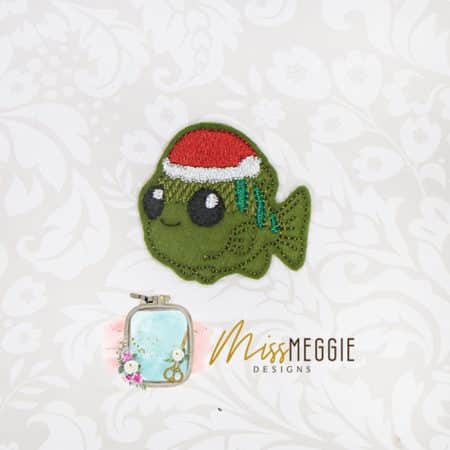 koala bear wearing antlers reindeer koala feltie ith embroidery design file (copy)