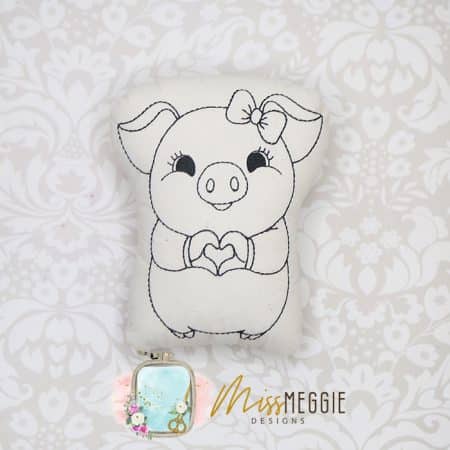 doodle coloring stuffed wood yellow bird scout ith digital embroidery file (copy)