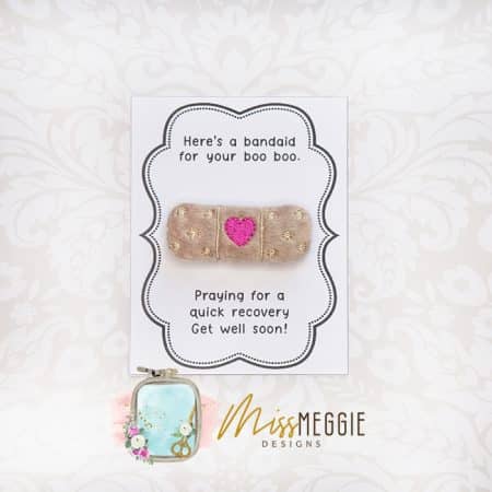 fidget friend, worry pet, pocket, positive, band aid get well soon, ith embroidery digital design file