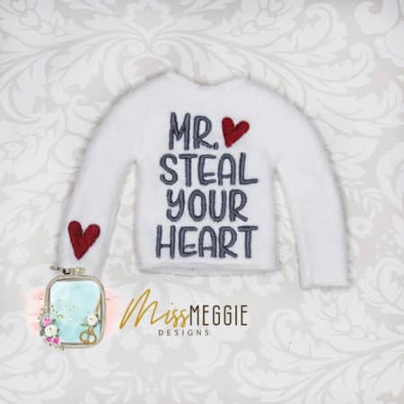 doll/elf shirt i'm just here for the candy ith embroidery digital design file valentine (copy)