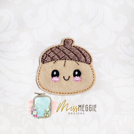 squishy dumpling kawaii peppermint candy cane christmas food feltie ith embroidery design file (copy)
