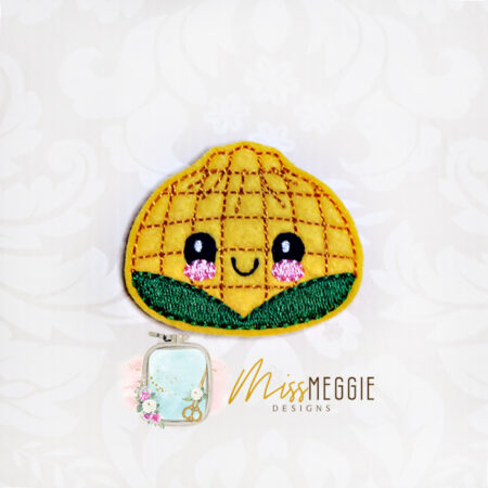 squishy dumpling kawaii acorn fall thanksgiving feltie ith embroidery design file (copy)