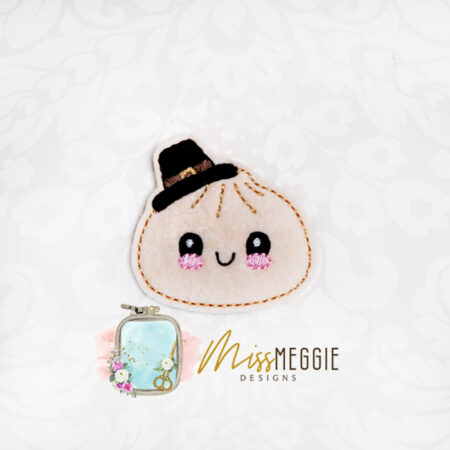 sweet squishy dumpling kawaii food feltie ith embroidery design file (copy)