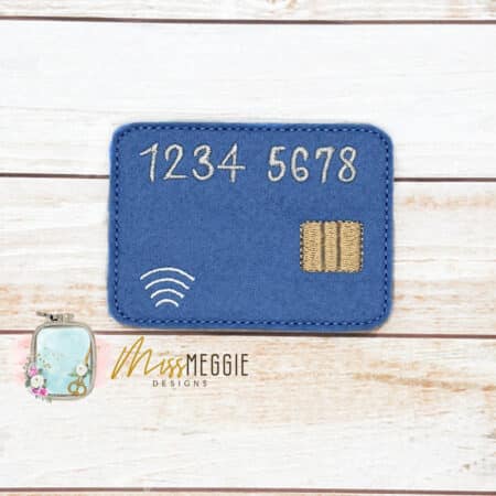 play credit card ith embroidery design file